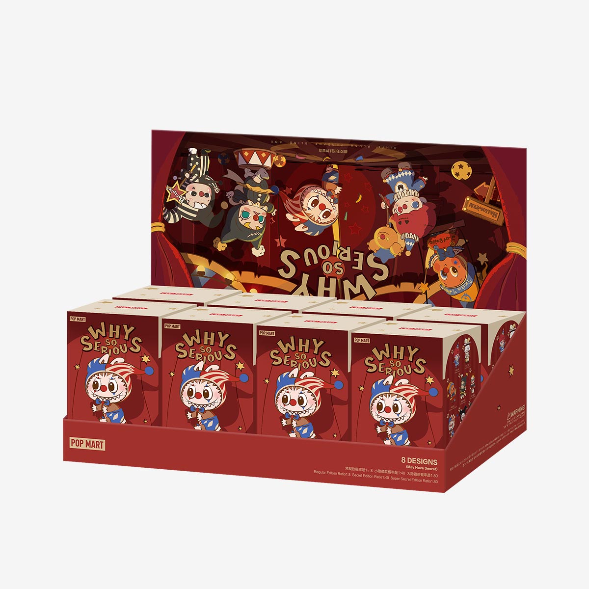 Colección “Why So Serious” Colgantes de VINIPOPS en Cajas Misteriosas