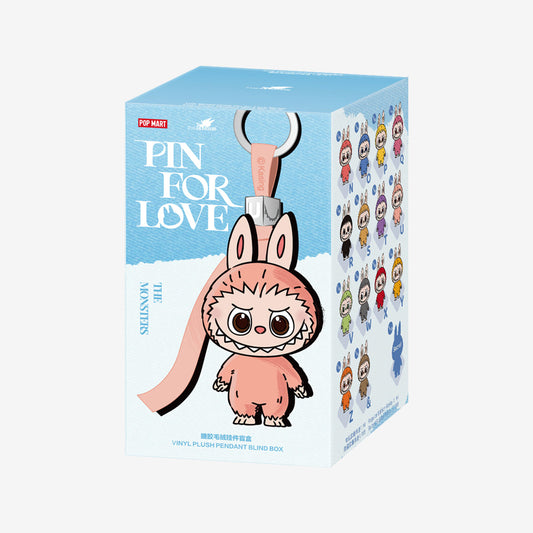 1 Pin for Love Series-Vinyl Plush Pendant Blind Box (N-Z) unidad pieza the monsters
