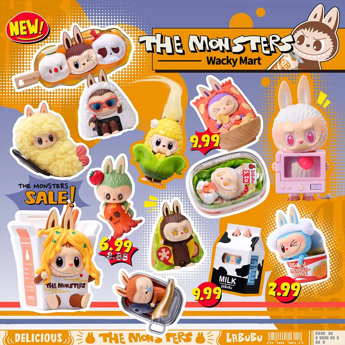 THE MONSTERS Wacky Mart