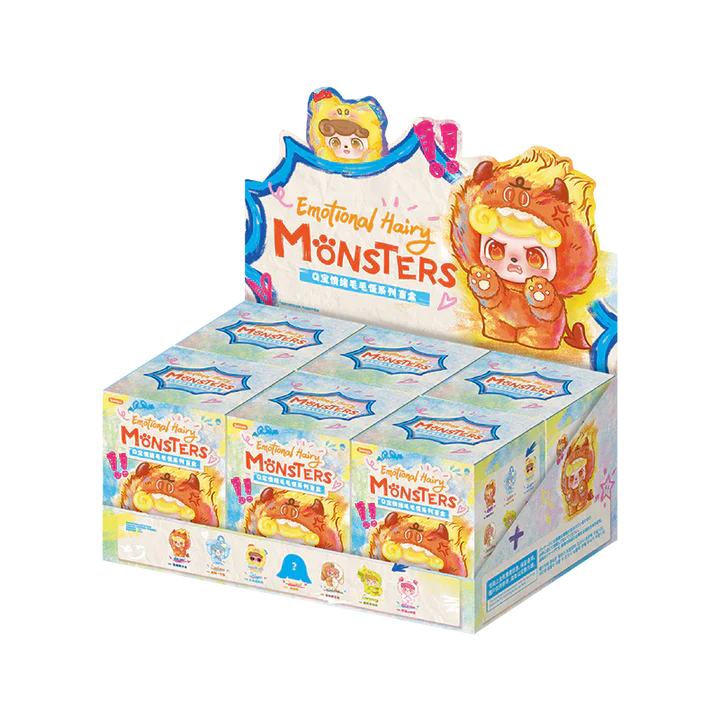 Q KID Emotional Hairy Monsters