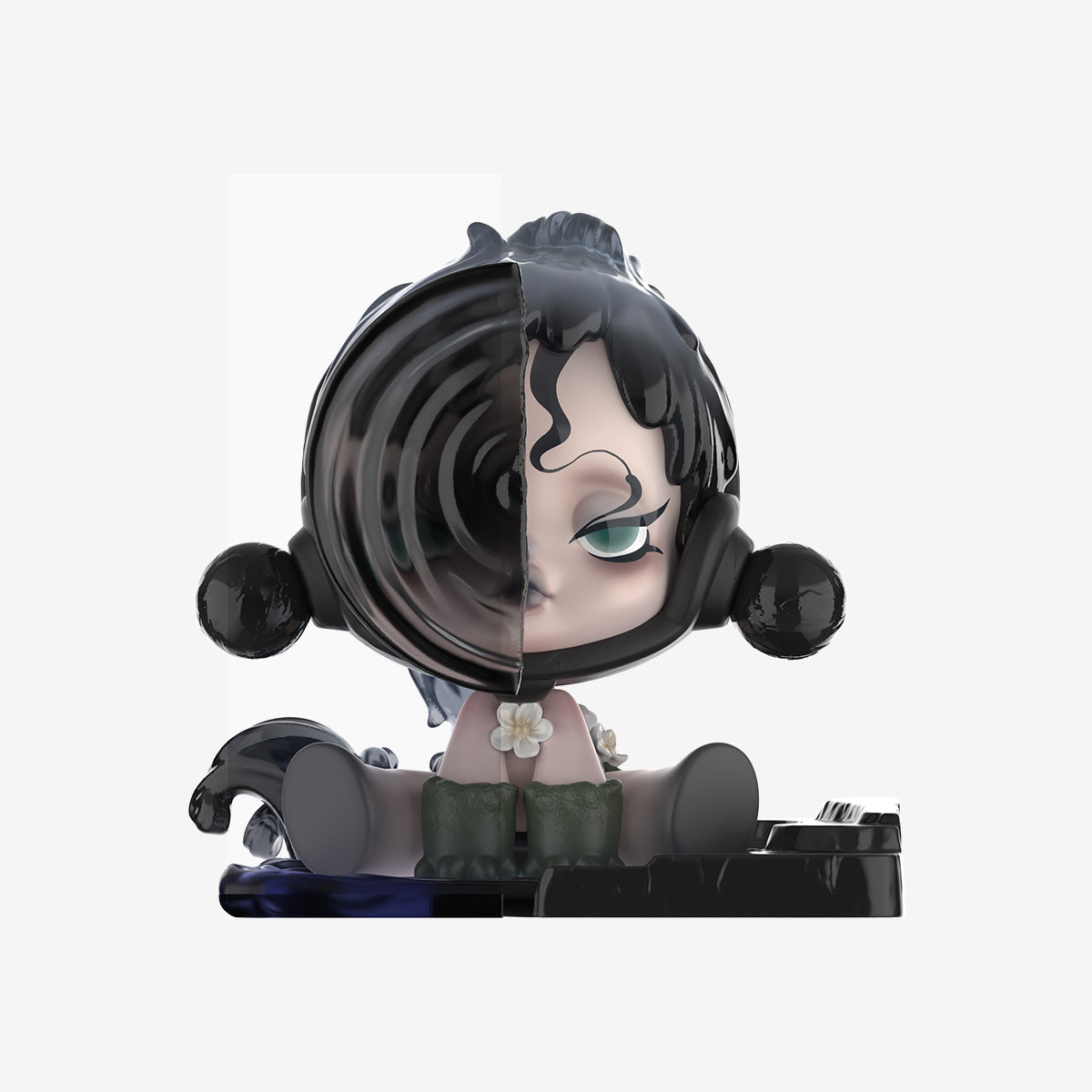 SKULLPANDA The Ink Plum Blossom