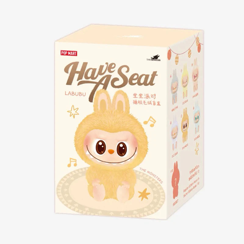 1 Labubu Have a Seat limited V2 Labubu edición especial pop mart