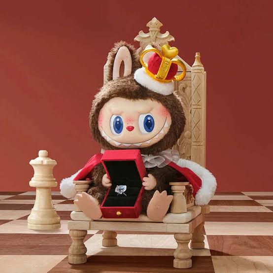 POP MART Labubu The Monsters Let's Checkmate Series Vinyl Plush Rey Labubu