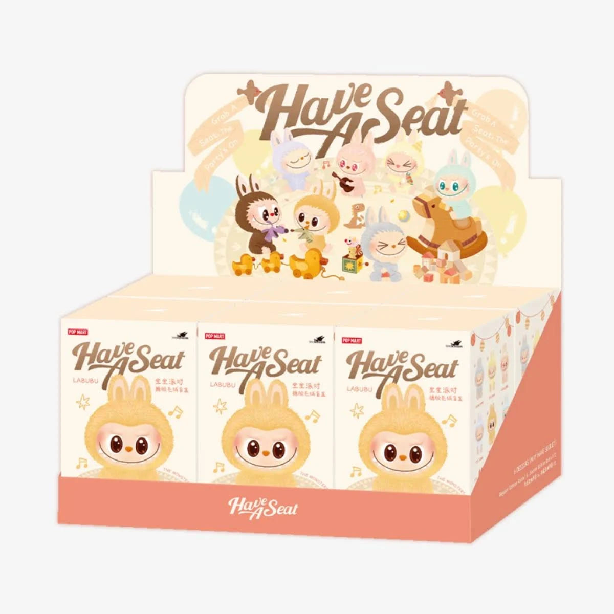 Blind Box 6 Have a seat Labubu 1/6